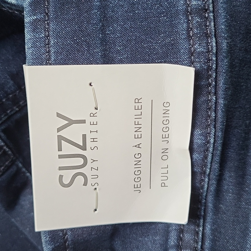 Suzy Shier Pull-On Skinny Jeggings Size XL, New With Tags - Picture 5 of 9